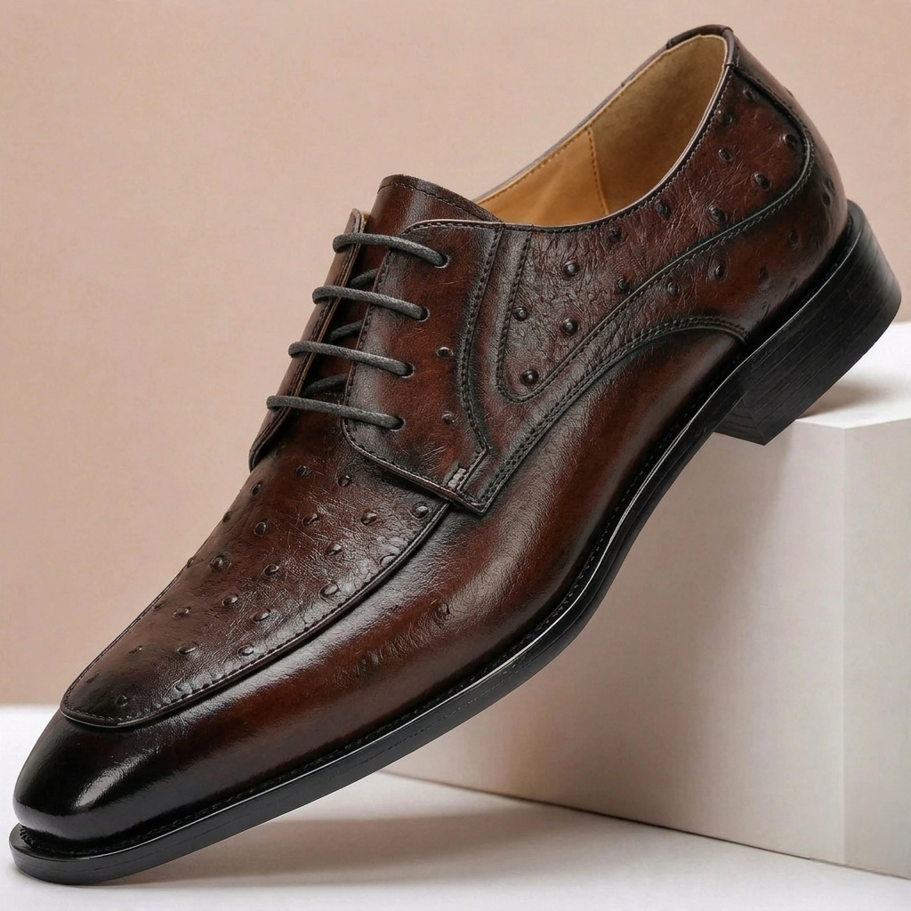 Chaussures Habillées Tavero en Cuir Pleine Fleur