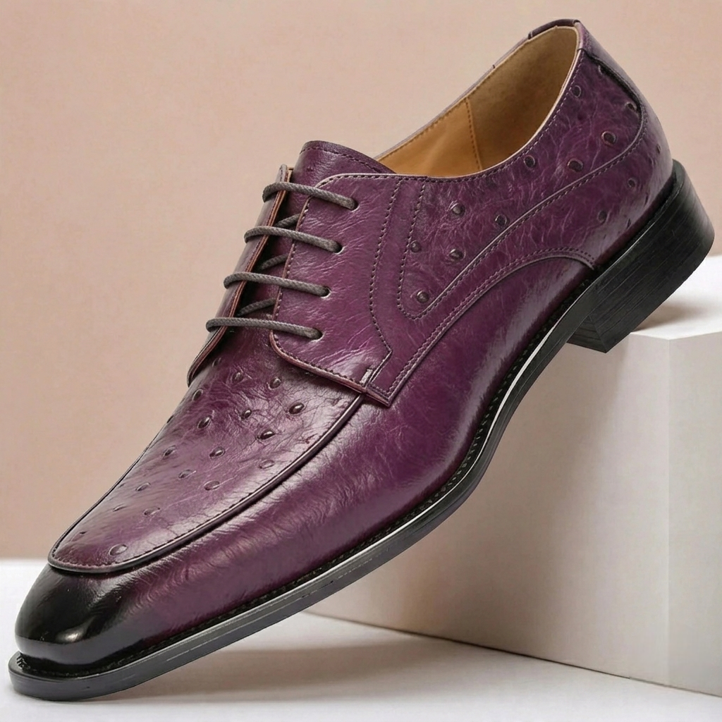Chaussures Habillées Tavero en Cuir Pleine Fleur