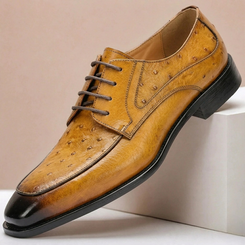 Chaussures Habillées Tavero en Cuir Pleine Fleur