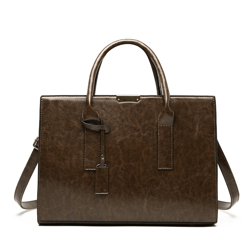 Ensemble sac en cuir + 2 portefeuilles - Zayna