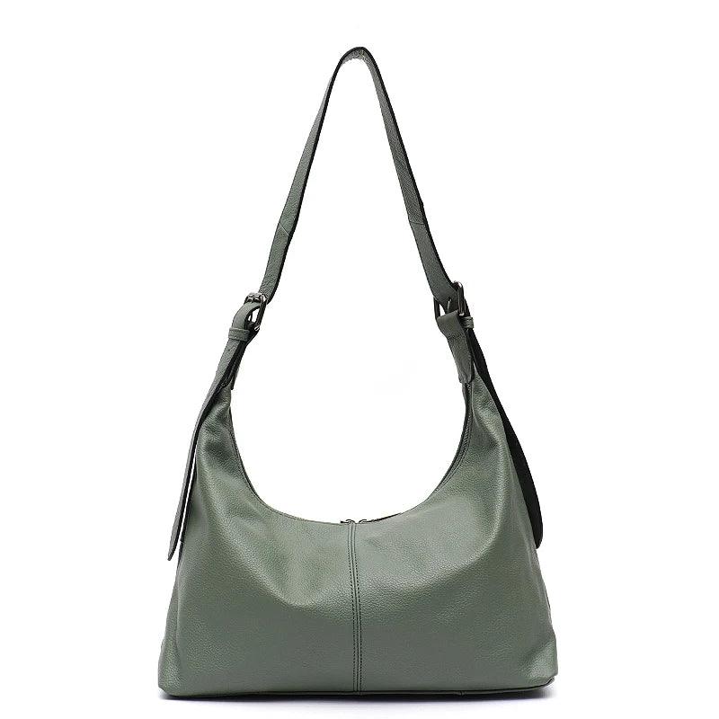 Sac en cuir style besace - Agatha