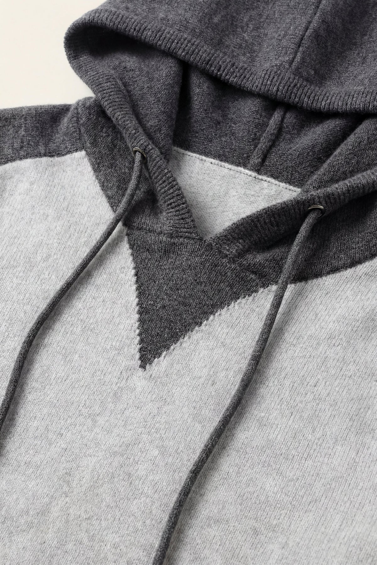 Ensemble Signature gris à capuche