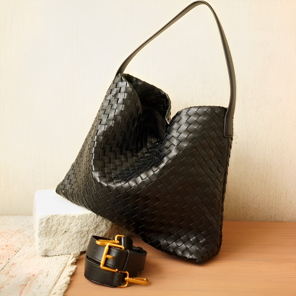 Sac tressé moyen Luna