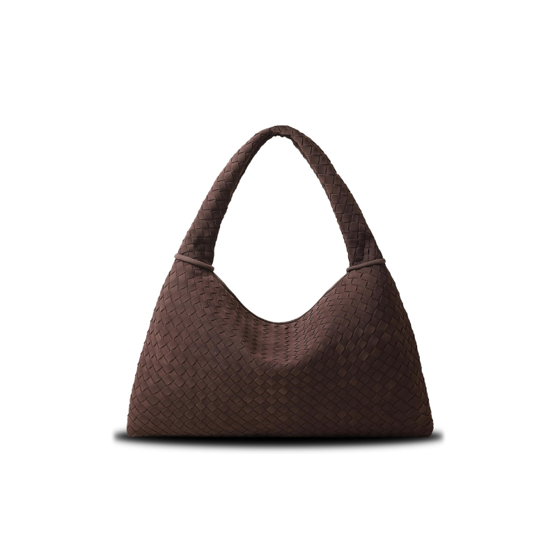 Grand sac en suède tressé Tory