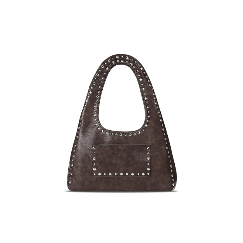 Sac à épaule vintage bohème à clous