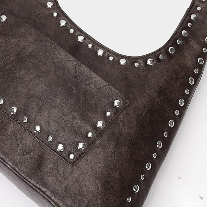 Sac à épaule vintage bohème à clous