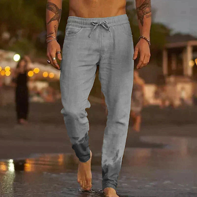 Mateo - Pantalon de plage en lin