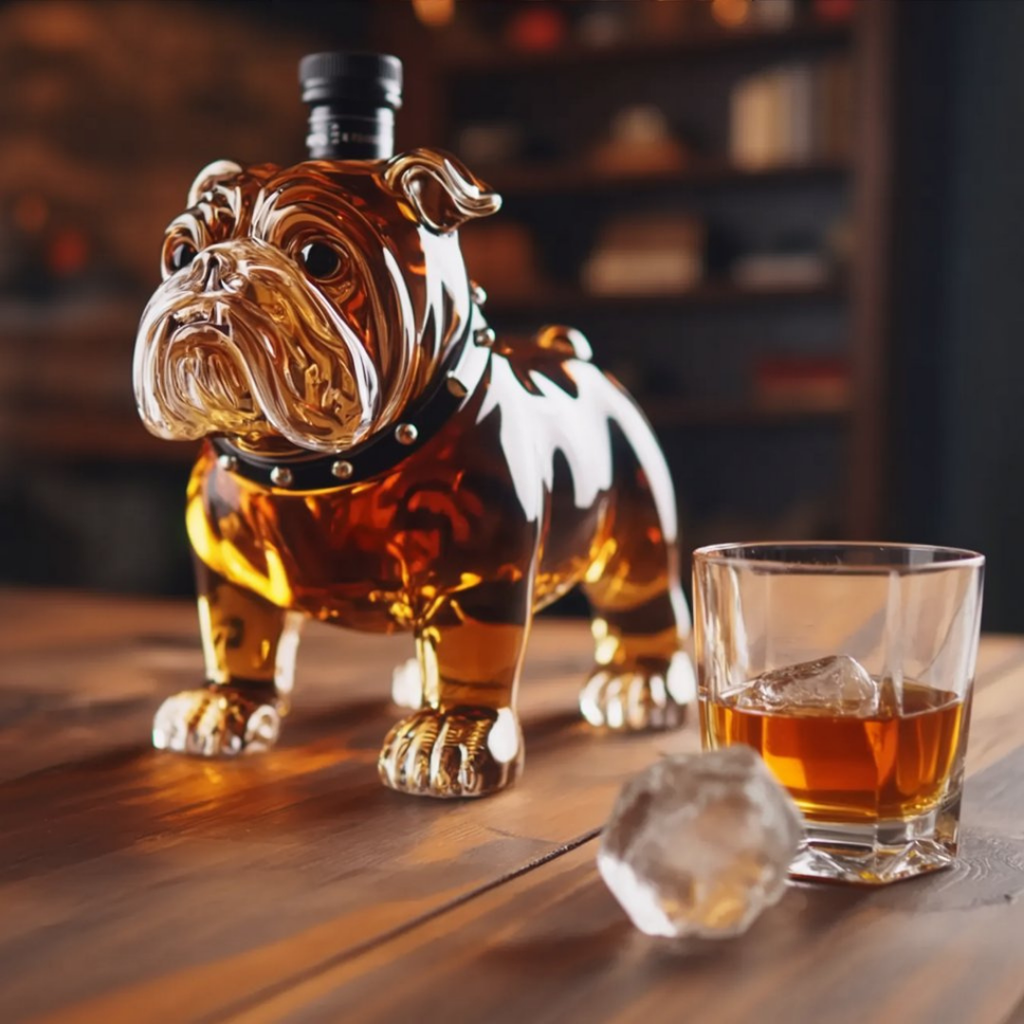 Carafe à whisky - Édition Bouledogue