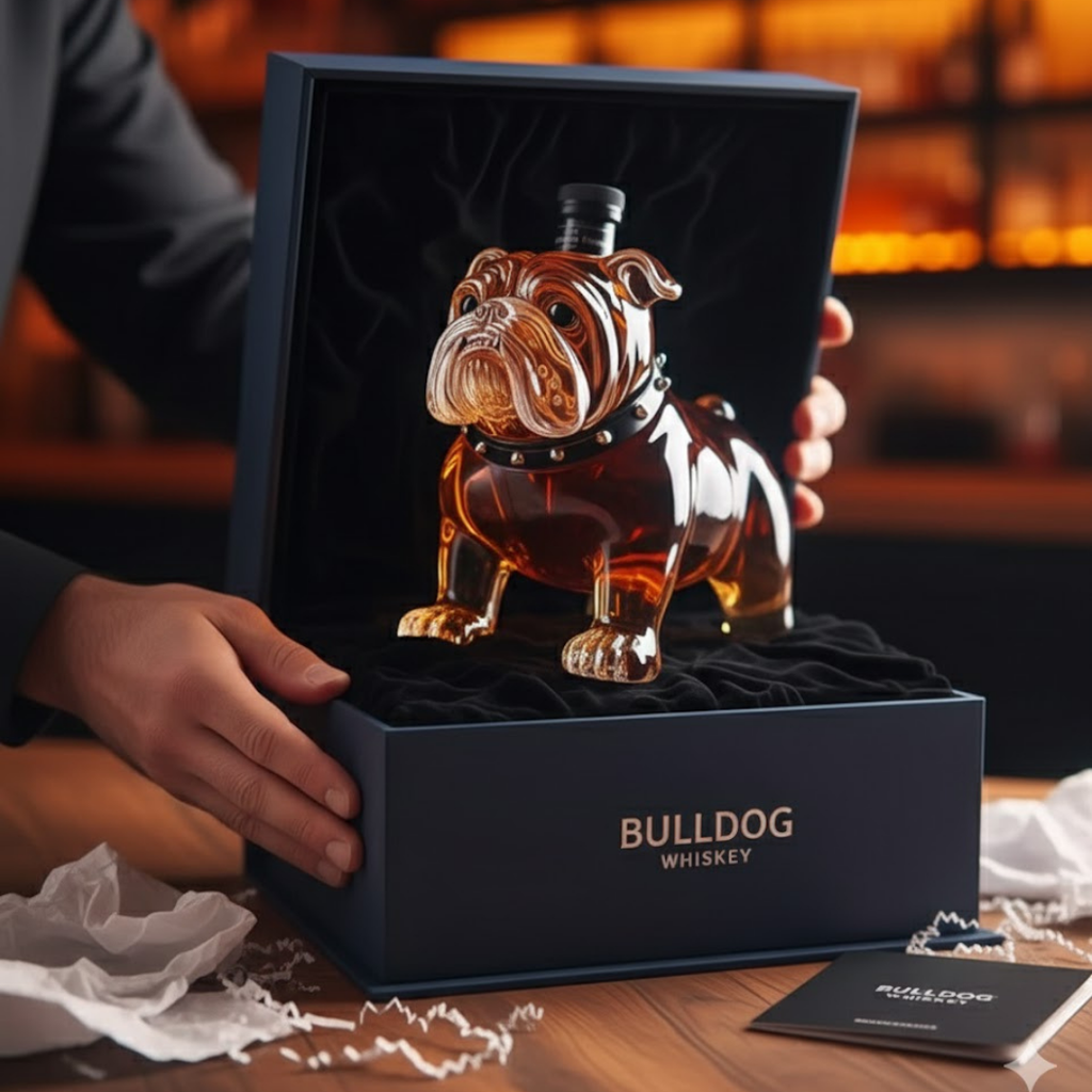 Carafe à whisky - Édition Bouledogue