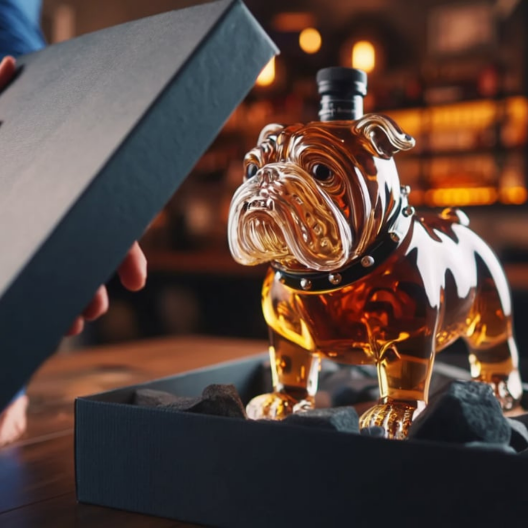 Carafe à whisky - Édition Bouledogue