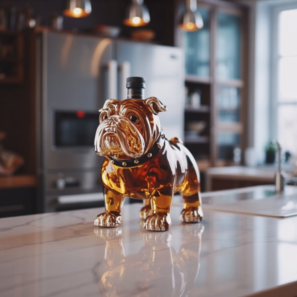 Carafe à whisky - Édition Bouledogue