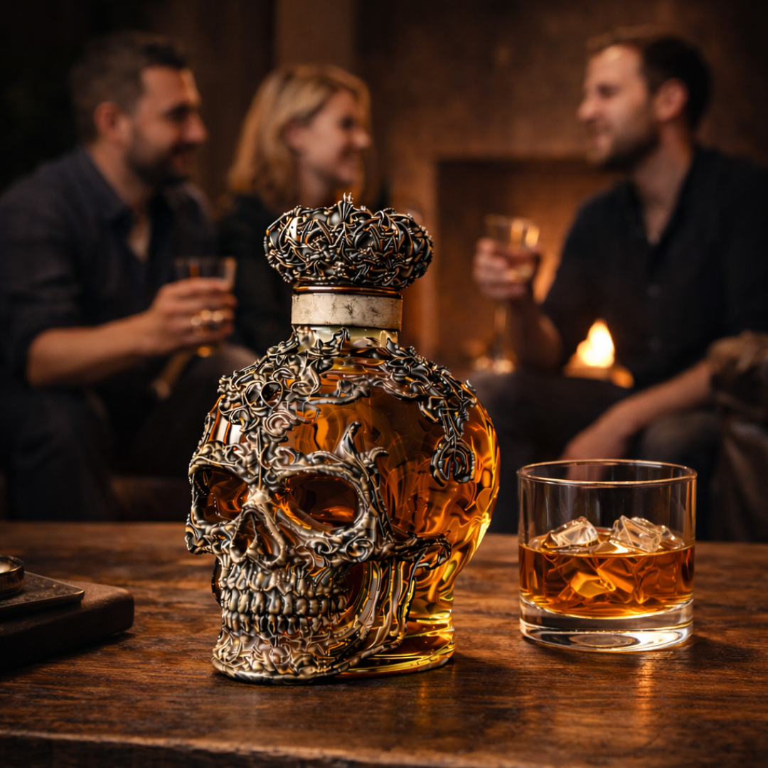 Carafe à whisky - Édition Tête de Mort