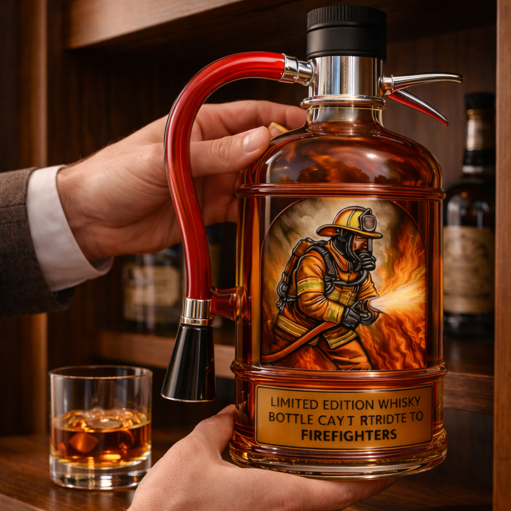 Carafe à whisky - Édition Extincteur