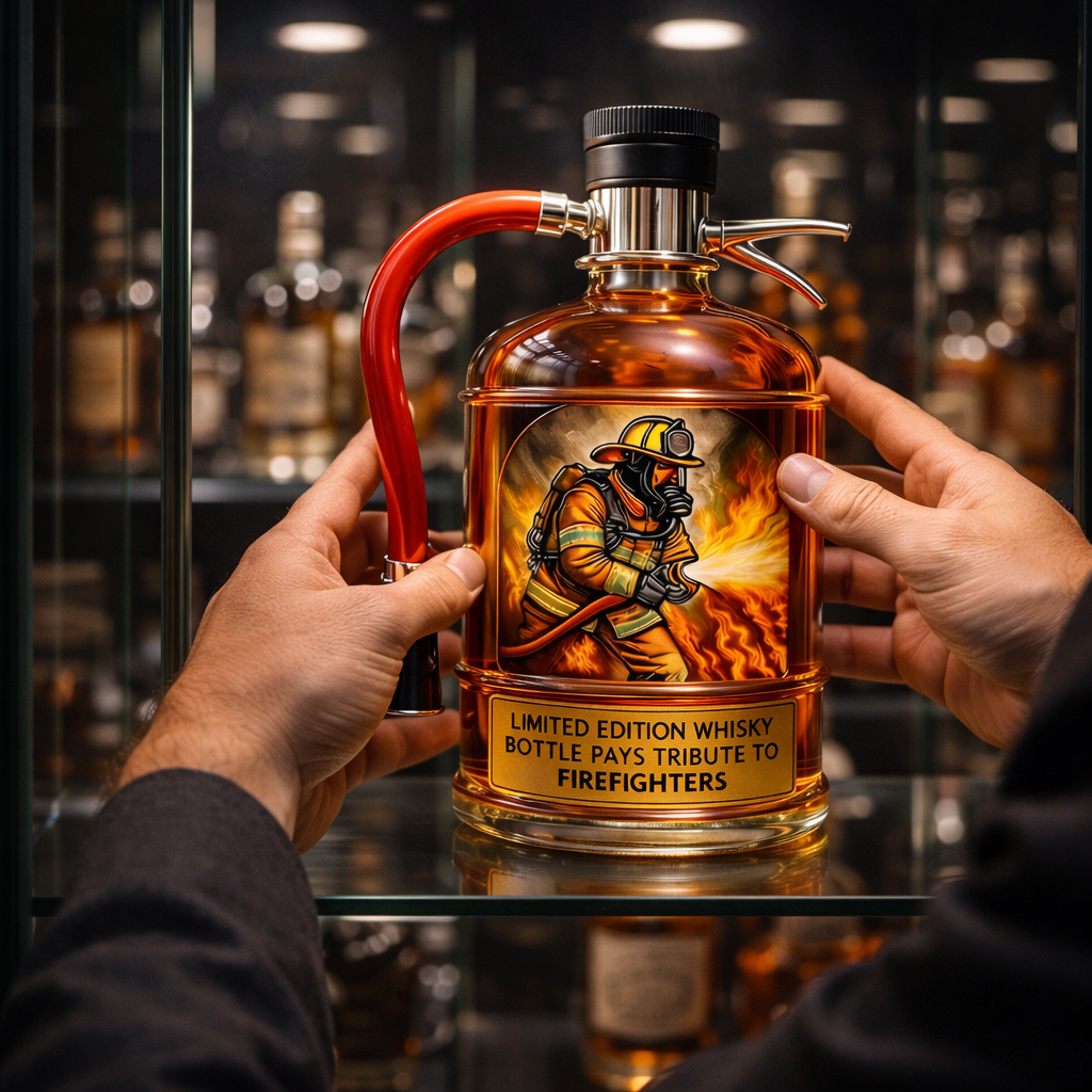 Carafe à whisky - Édition Extincteur