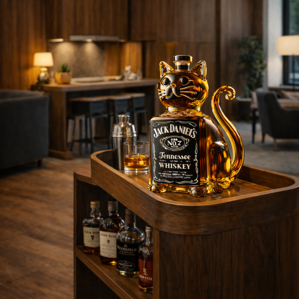 Carafe à whisky - Édition Féline
