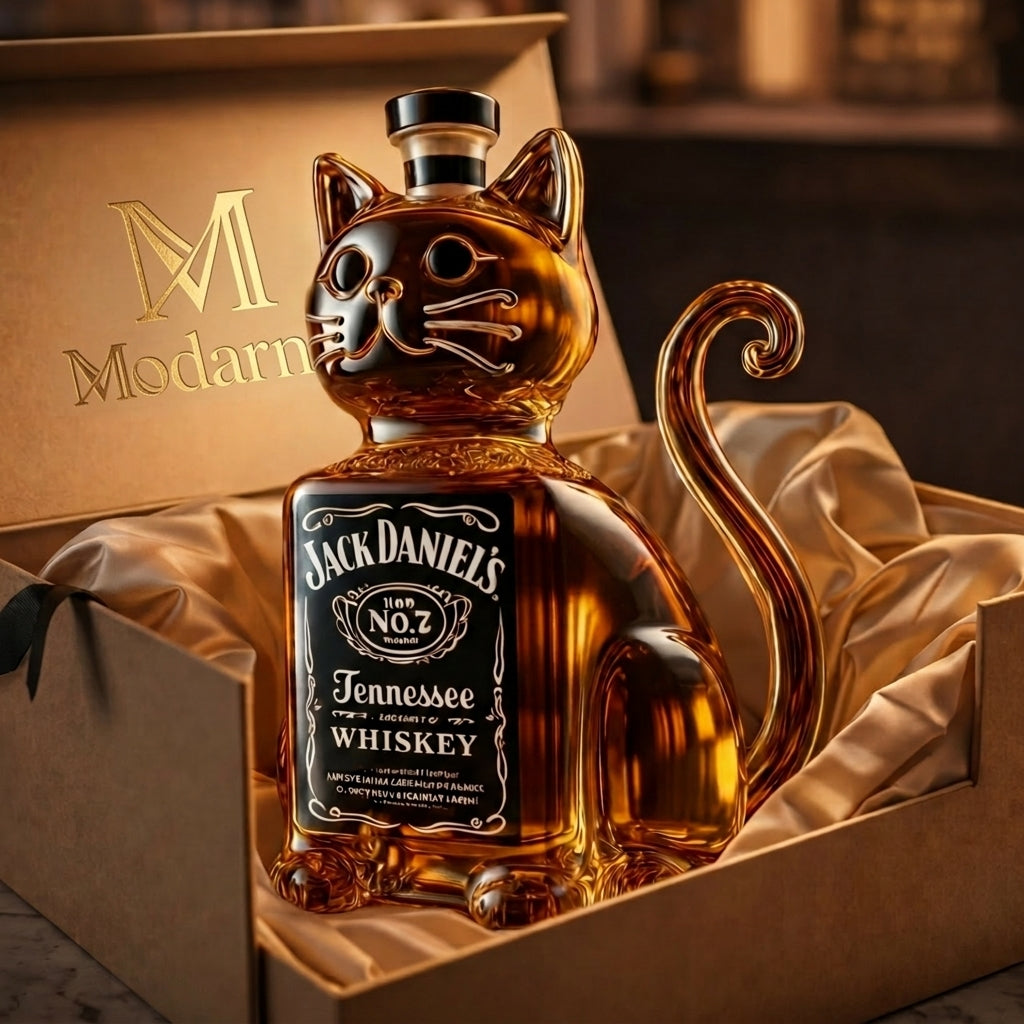 Carafe à whisky - Édition Féline