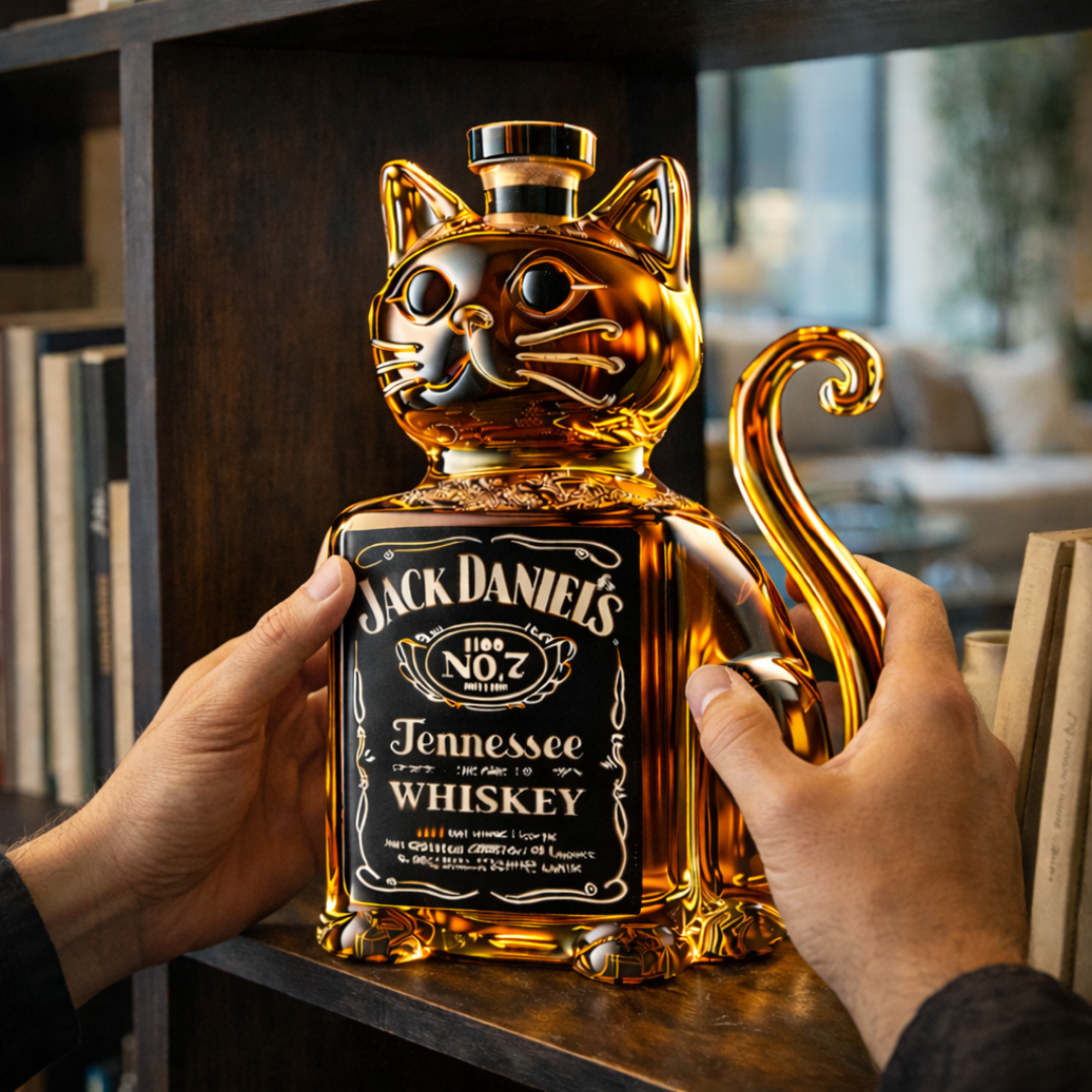Carafe à whisky - Édition Féline