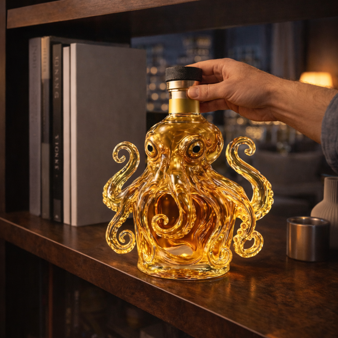 Carafe à Whisky - Édition Pieuvre