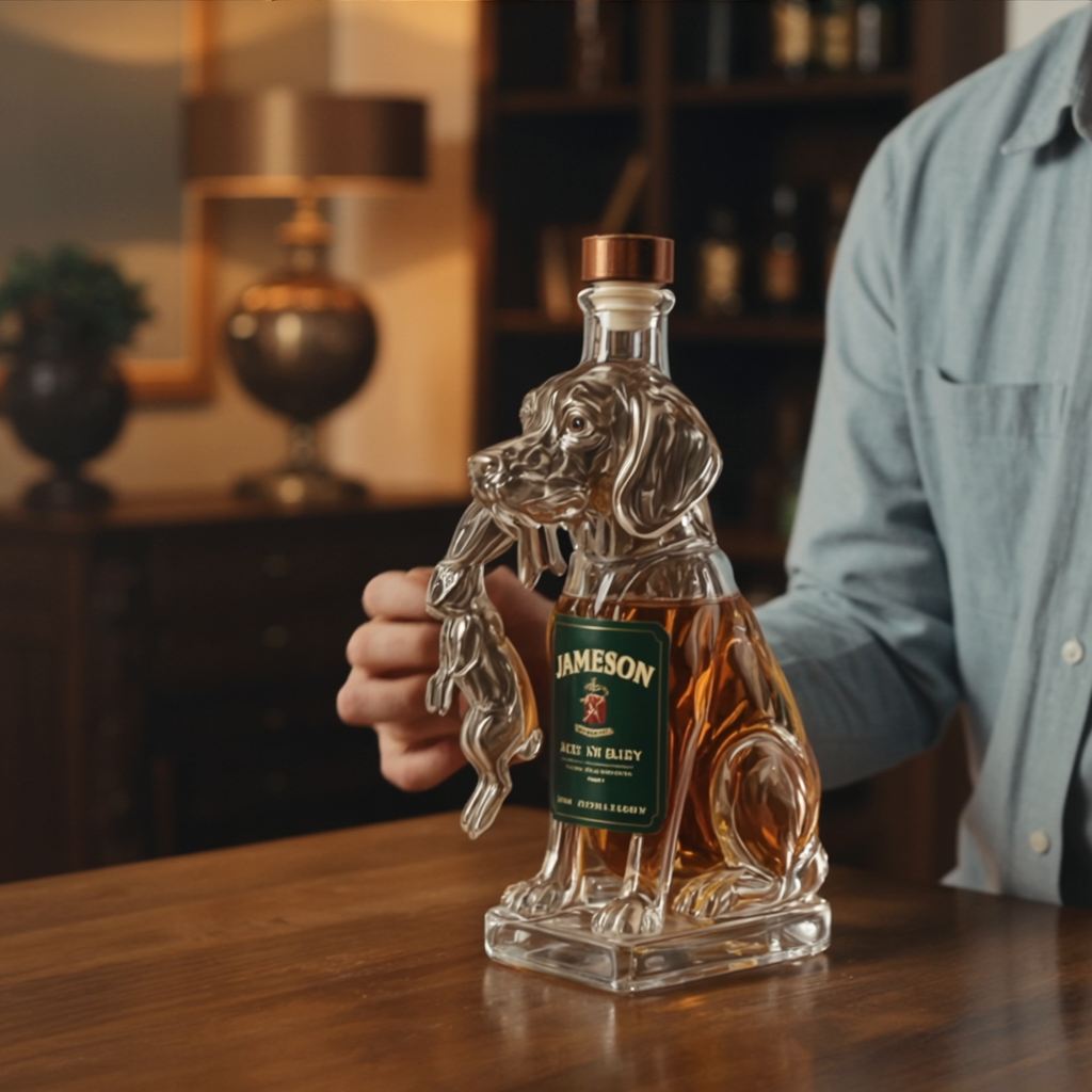 Carafe à whisky - Édition Chien