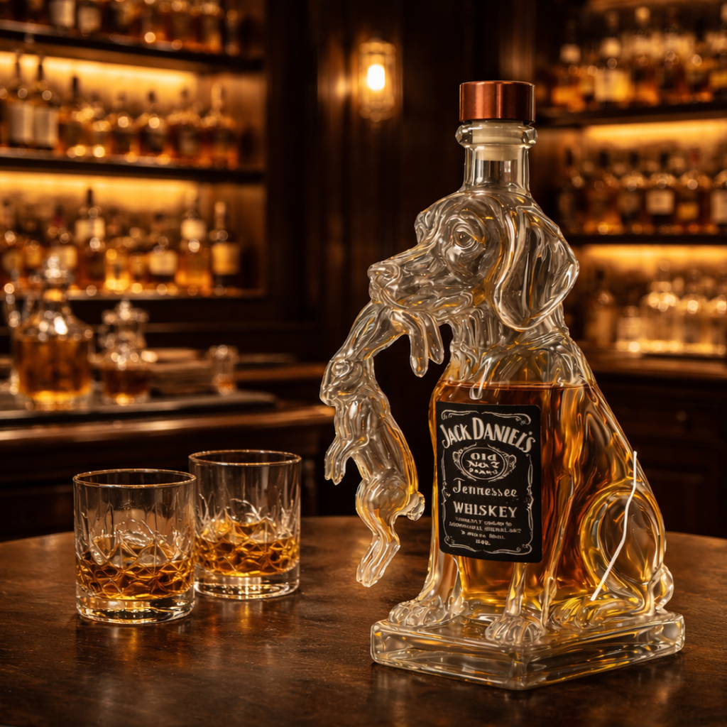 Carafe à whisky - Édition Chien