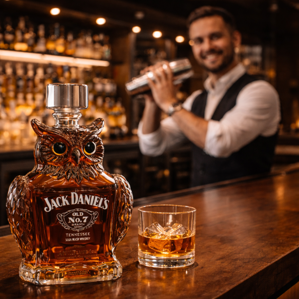 Carafe à whisky - Édition Chouette