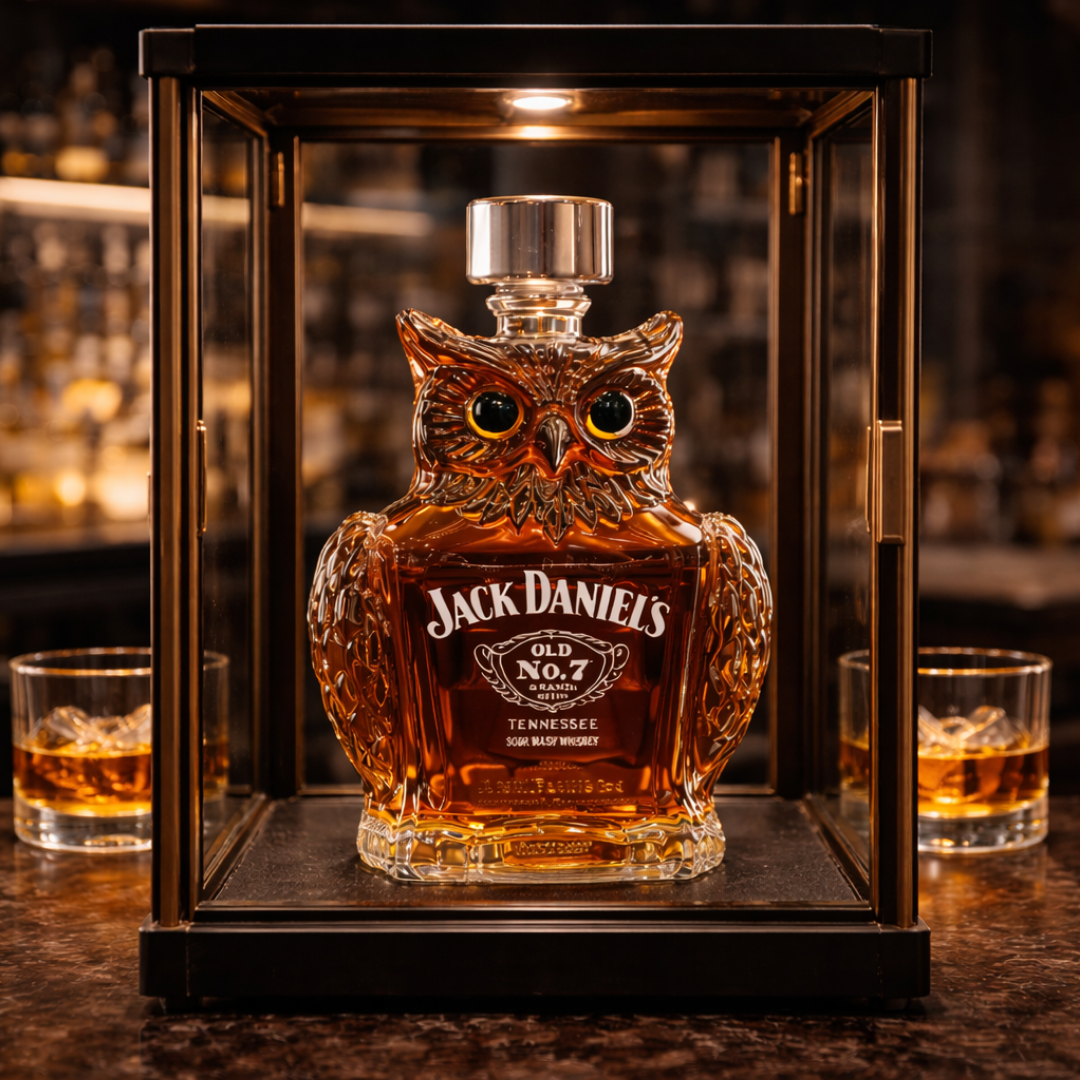 Carafe à whisky - Édition Chouette