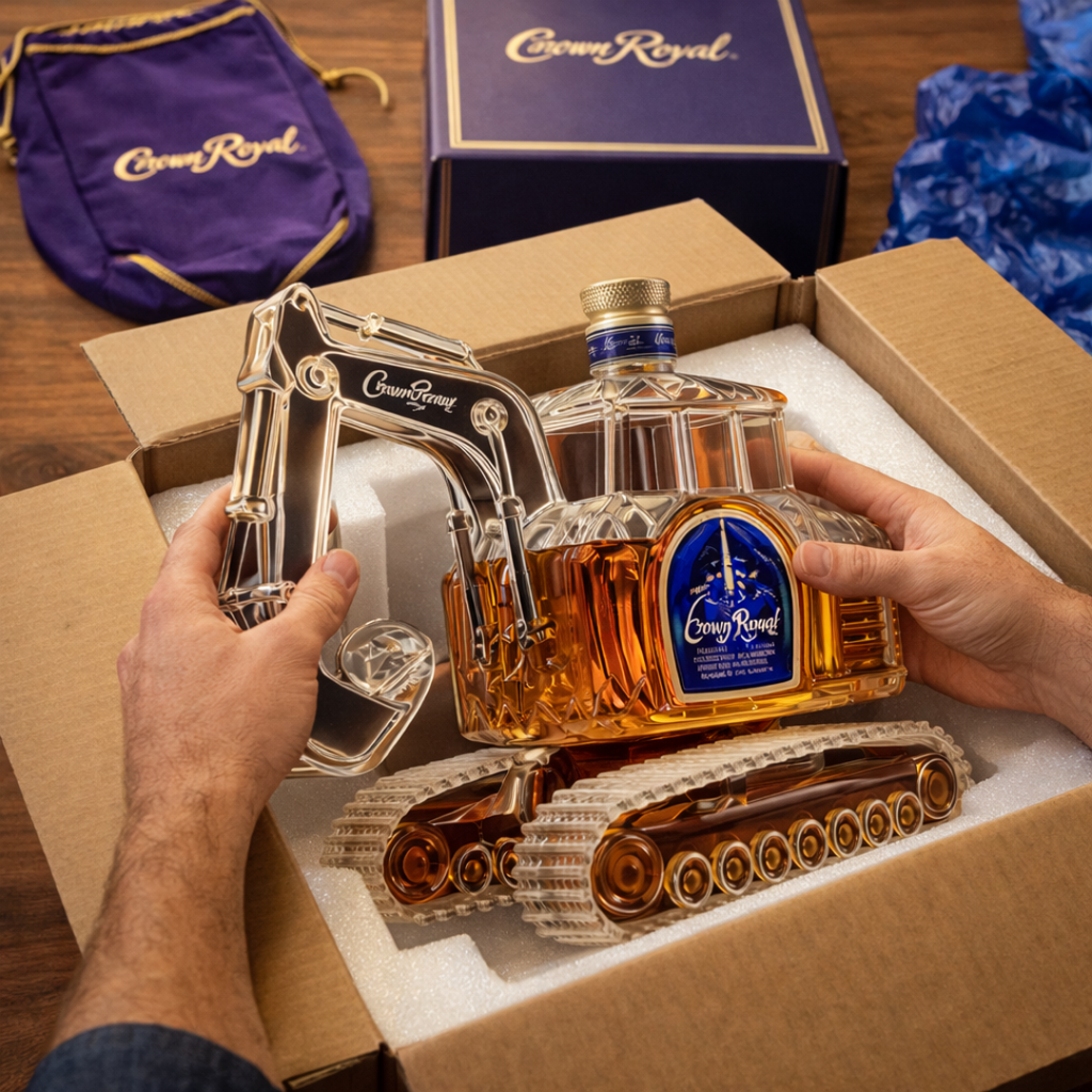 Carafe à whisky - Édition Pelleteuse