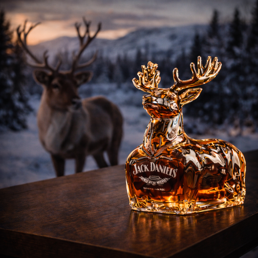Carafe à whisky - Édition Renne