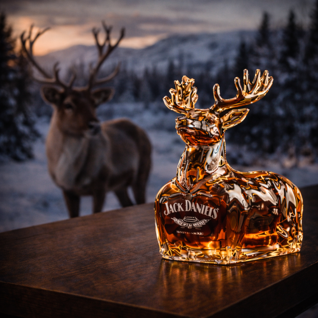 Carafe à whisky - Édition Renne