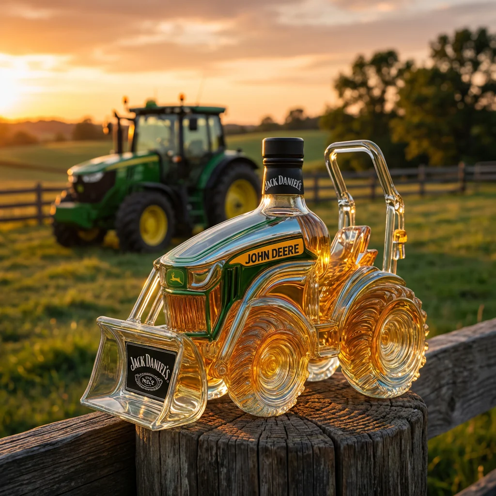Carafe à whisky - Édition Tracteur