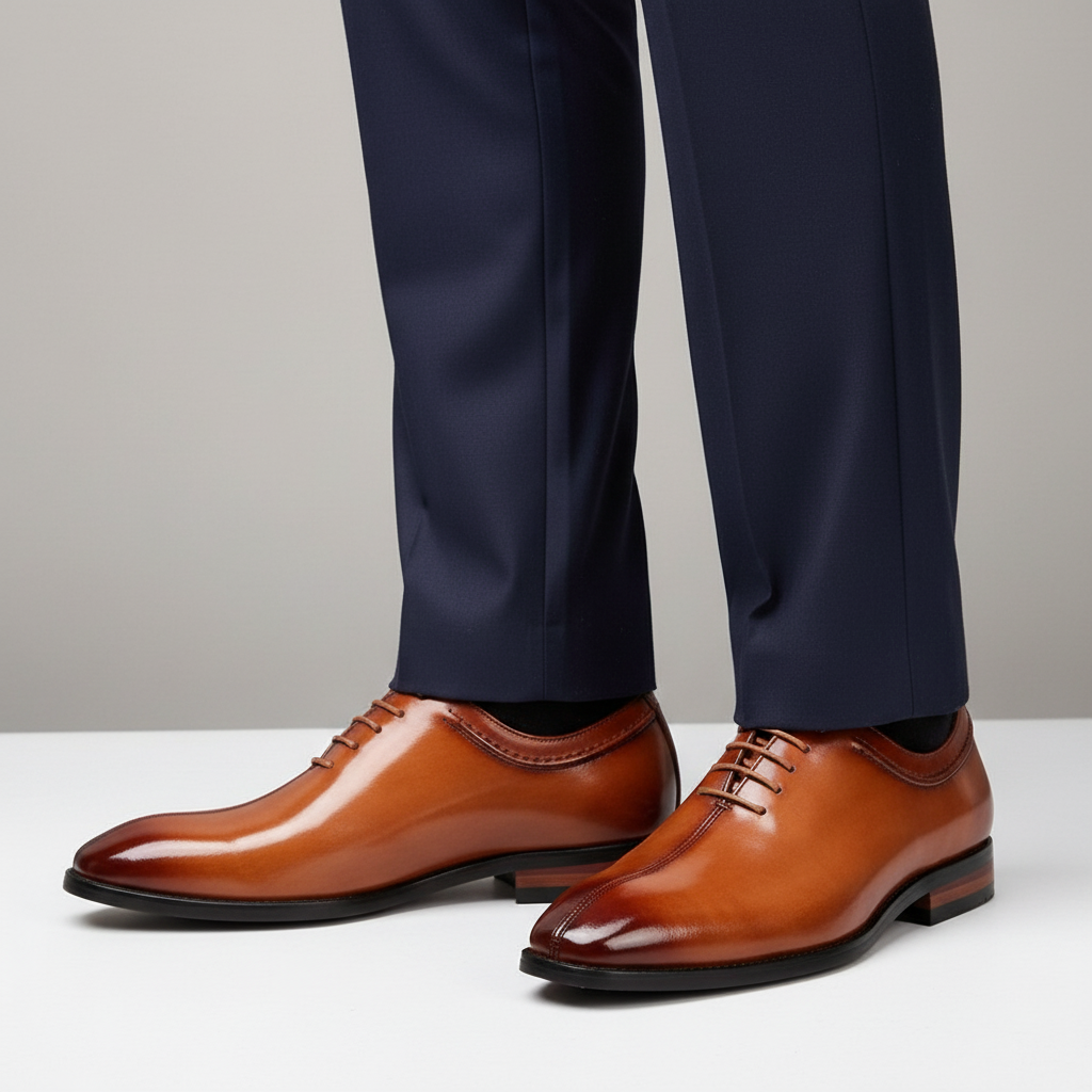 Chaussures Derby Talisman en Cuir Véritable