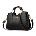 Luxurious Women's Leather Crossbody Bag - Atena