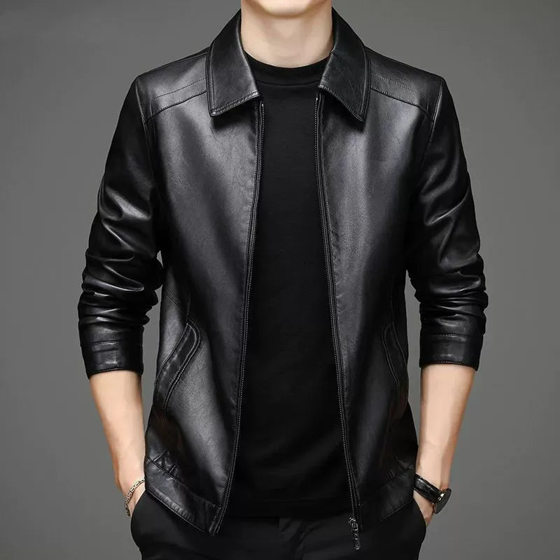 Giacomo | Veste en cuir casual