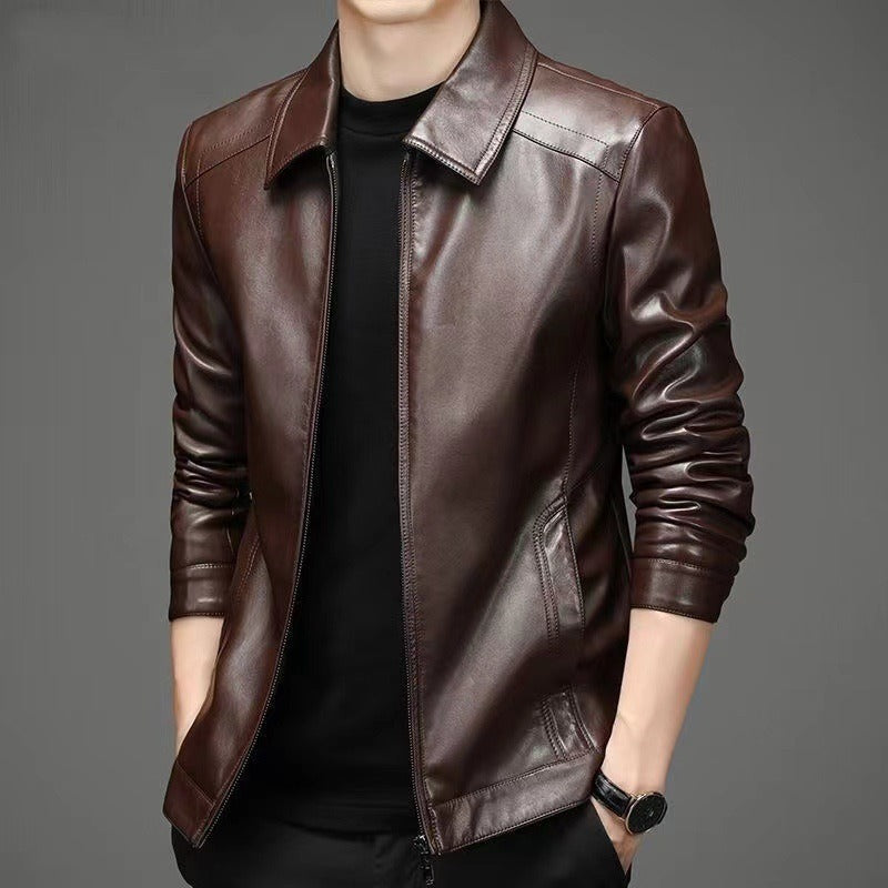 Giacomo | Veste en cuir casual