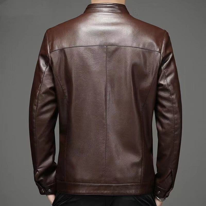 Giacomo | Veste en cuir casual