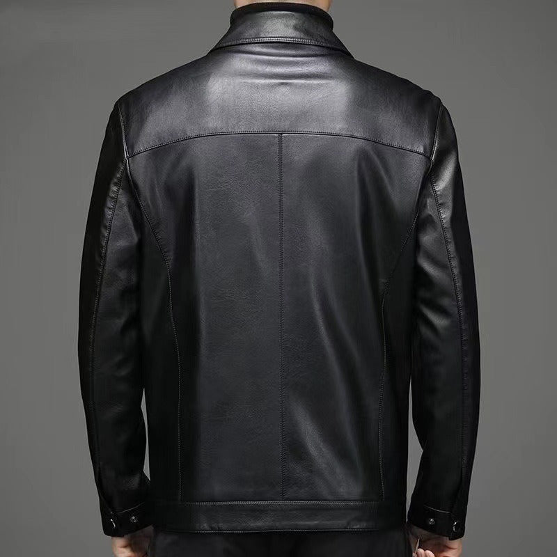 Giacomo | Veste en cuir casual