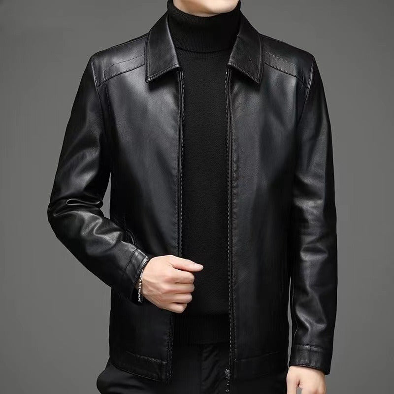 Giacomo | Veste en cuir casual