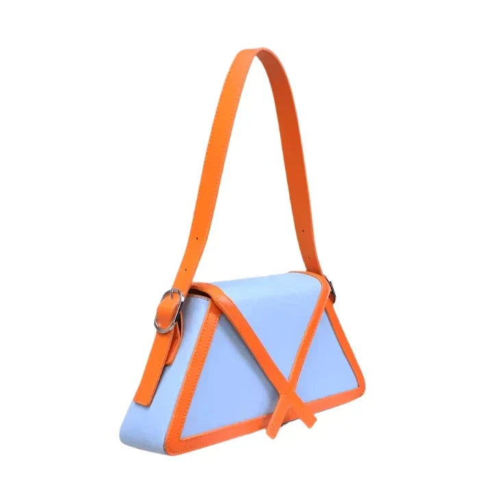 Sac géométrique au design structuré