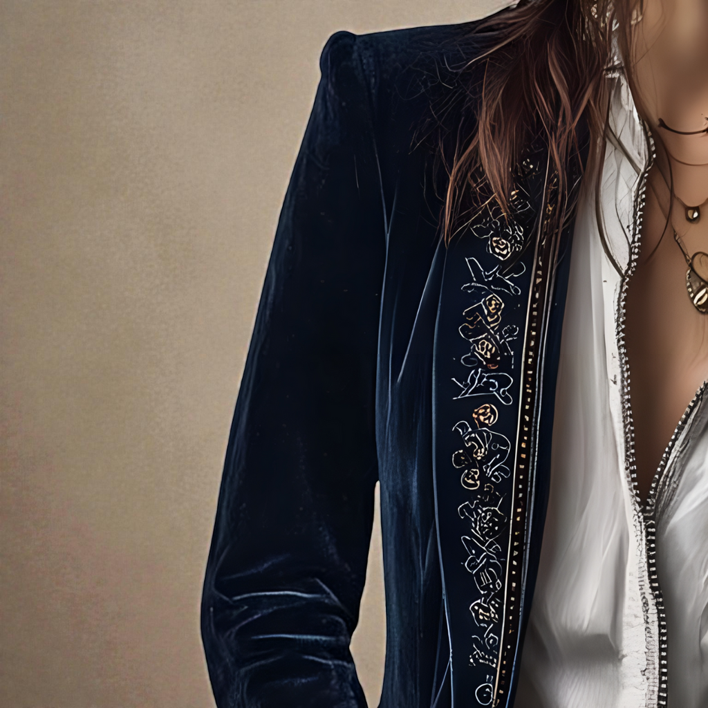 NURVEA™ | MANTEAU EN VELOURS