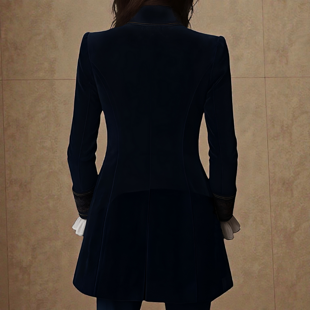 NURVEA™ | MANTEAU EN VELOURS