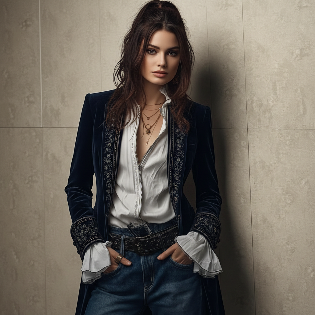 NURVEA™ | MANTEAU EN VELOURS