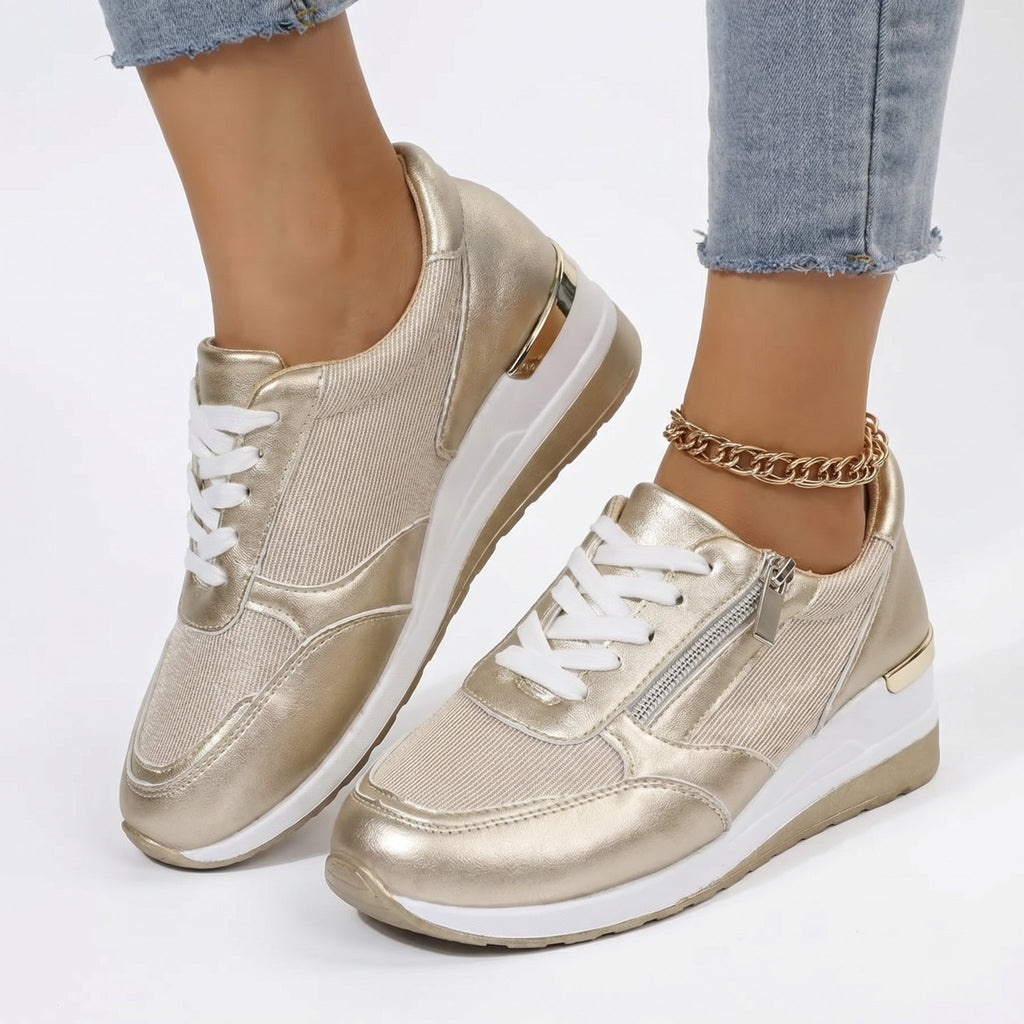 Julia | Baskets orthopédiques à lacets et fermeture latérale