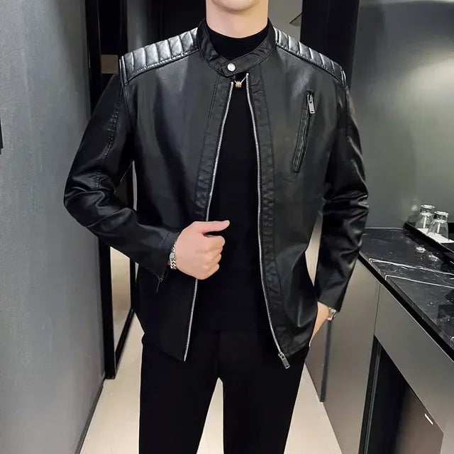 Michele | Veste en cuir raffinée