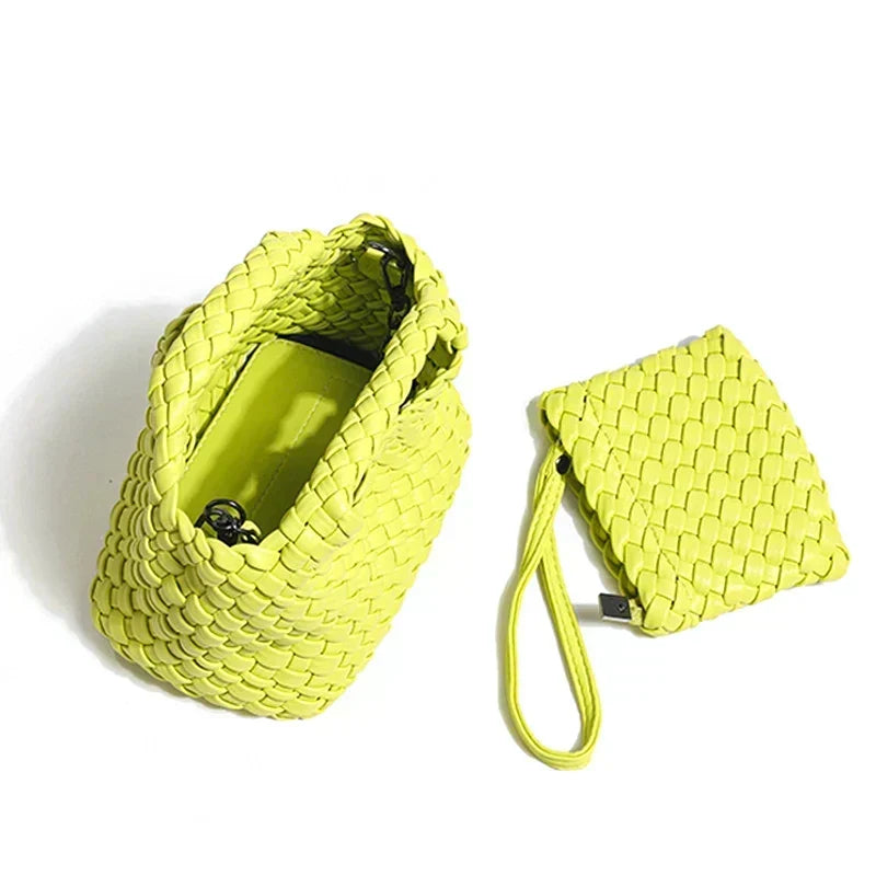 Petit sac tressé Kátia