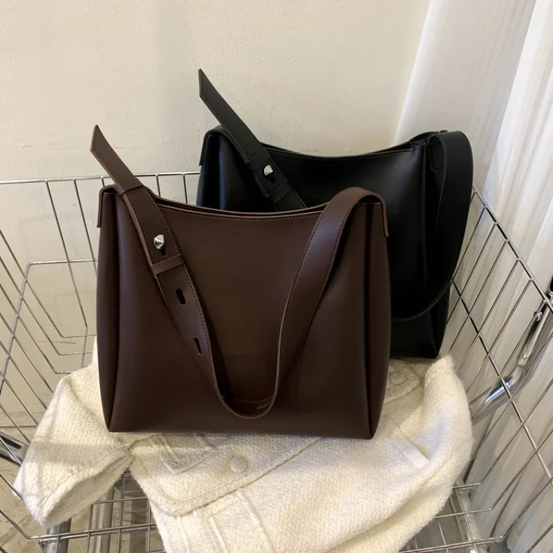 Sac en cuir + pochette - Glass