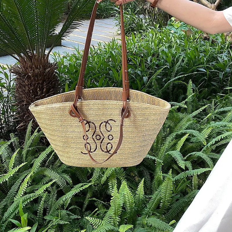Sac en paille Louise