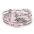 Arianna | Mehrlagiges Armband aus Naturstein