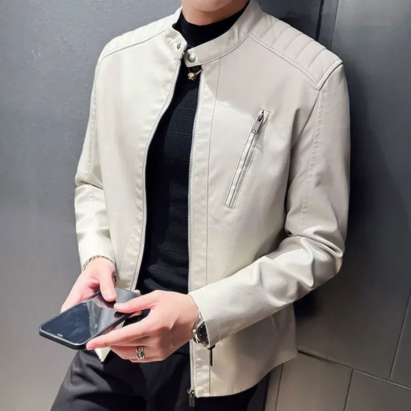 Michele | Veste en cuir raffinée