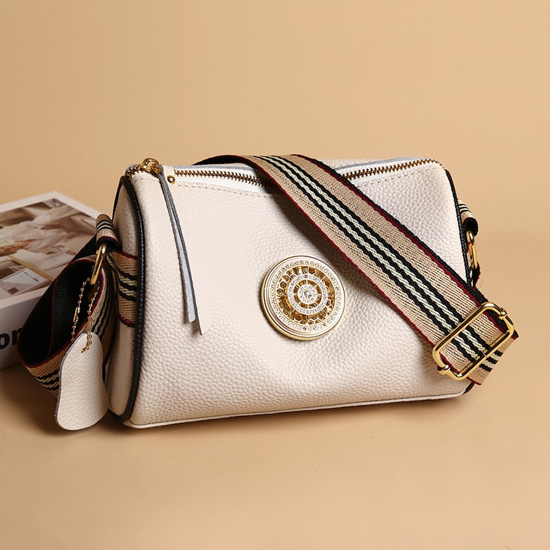 Petit sac à bandoulière en cuir Orlane
