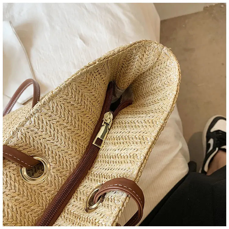 Sac en paille Louise